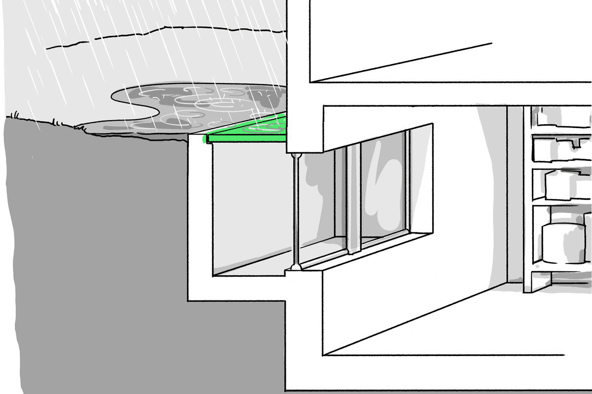 Etanchéification de saut-de-loup  ECAP